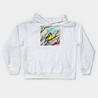 Spring bird Kids Hoodie